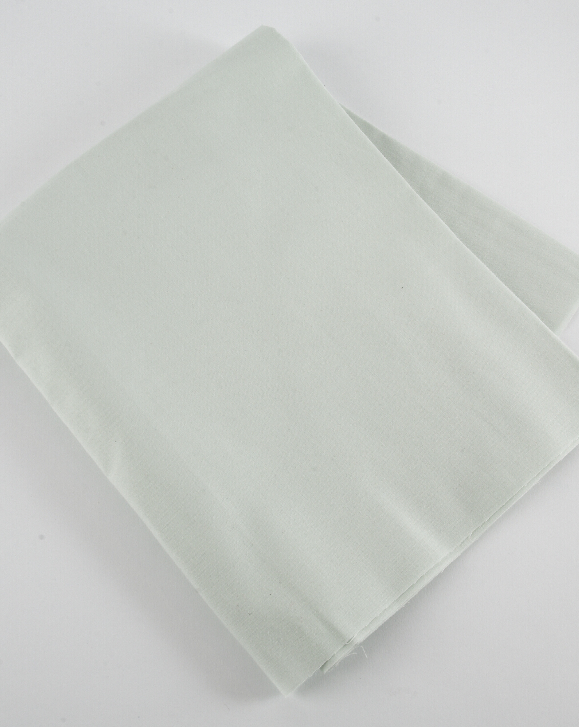Plain Cotton - Pale Mint (half metre piece PRE CUT)