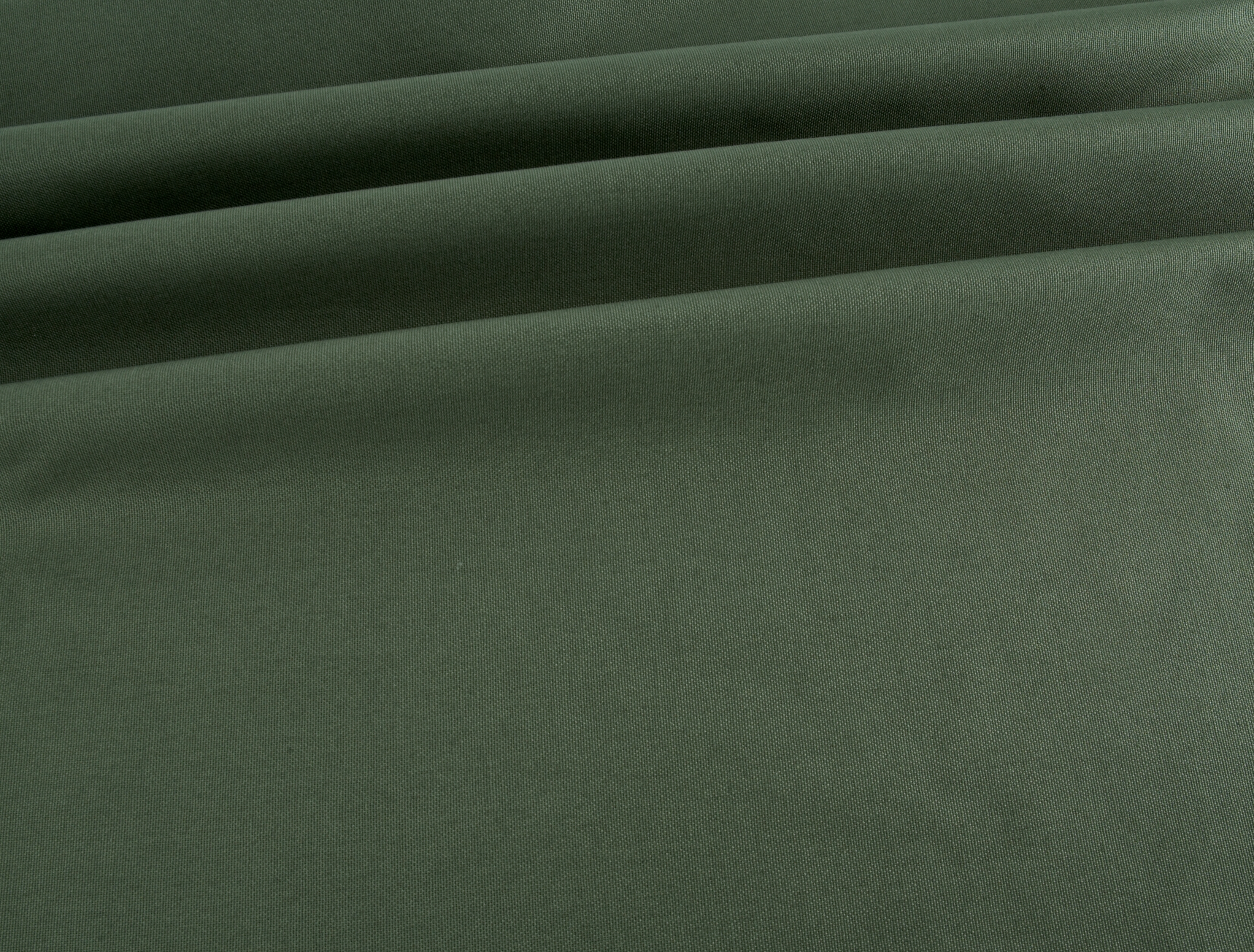 Plain Lightweight Cotton Canvas - Moss Green